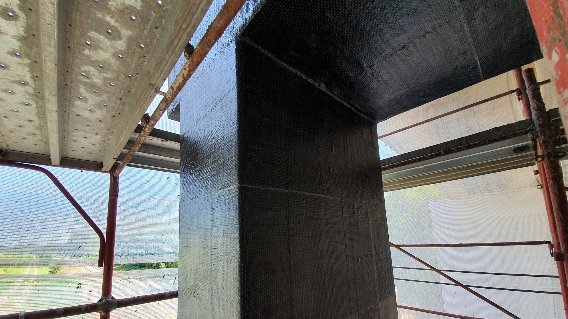 Rinforzo strutturale cavalcavia Cremona — Cremona — fotografia di cantiere 2