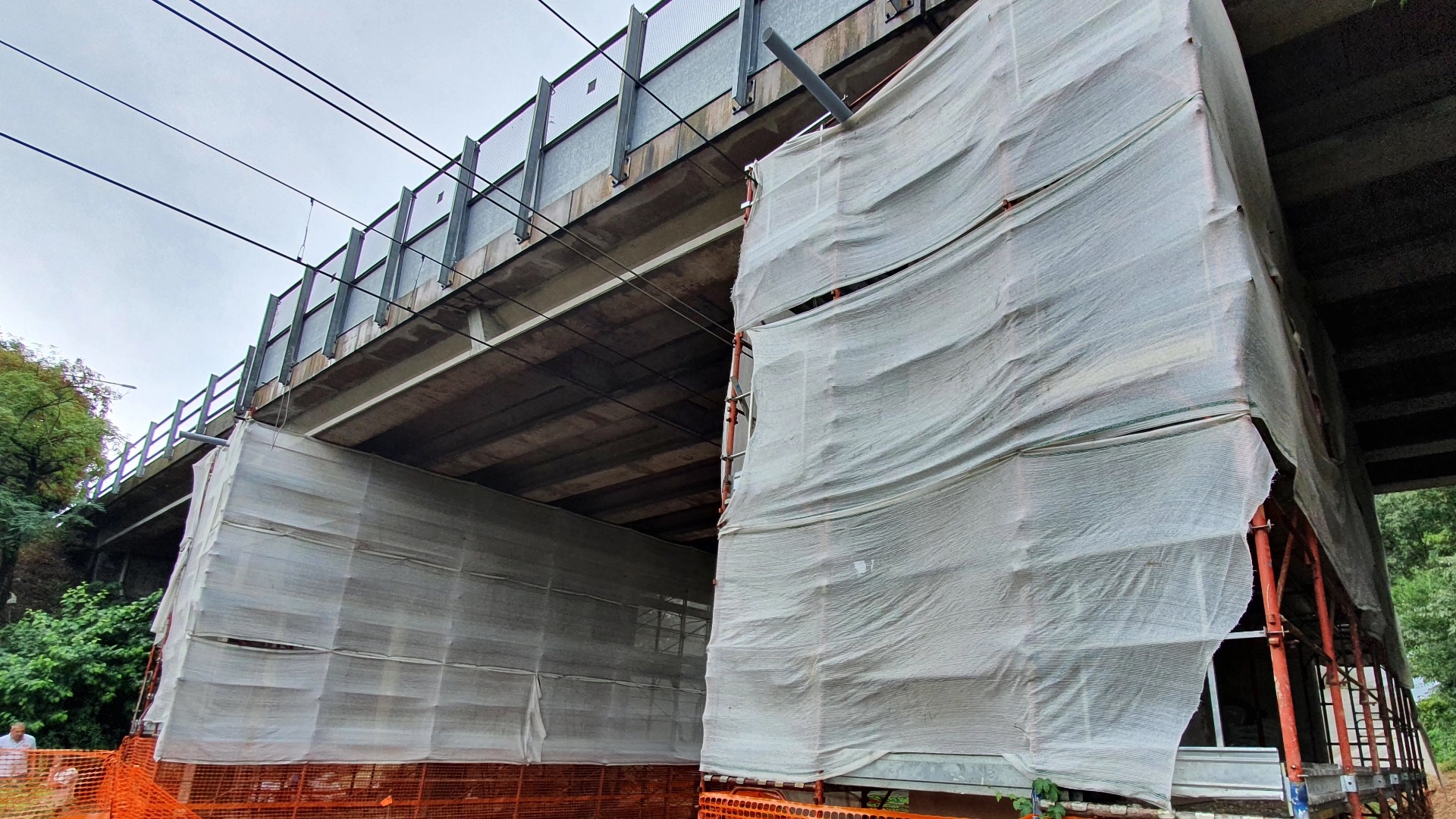 Rinforzo strutturale cavalcavia Cremona — Cremona — fotografia di cantiere 3